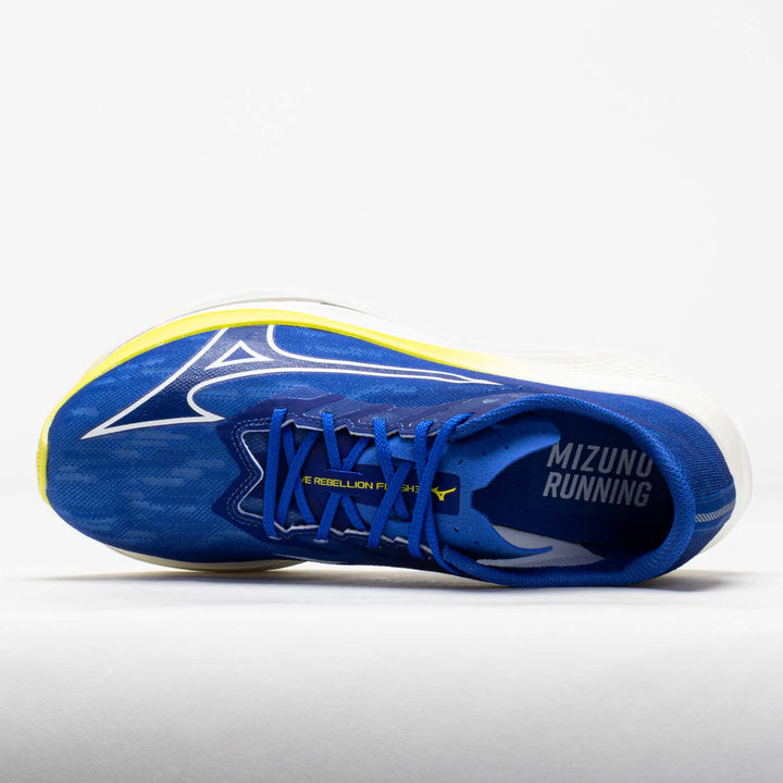 Mizuno Men's Wave Rebellion Flash 3 Running Shoes - Dazzling Blue/Surf The Web 2