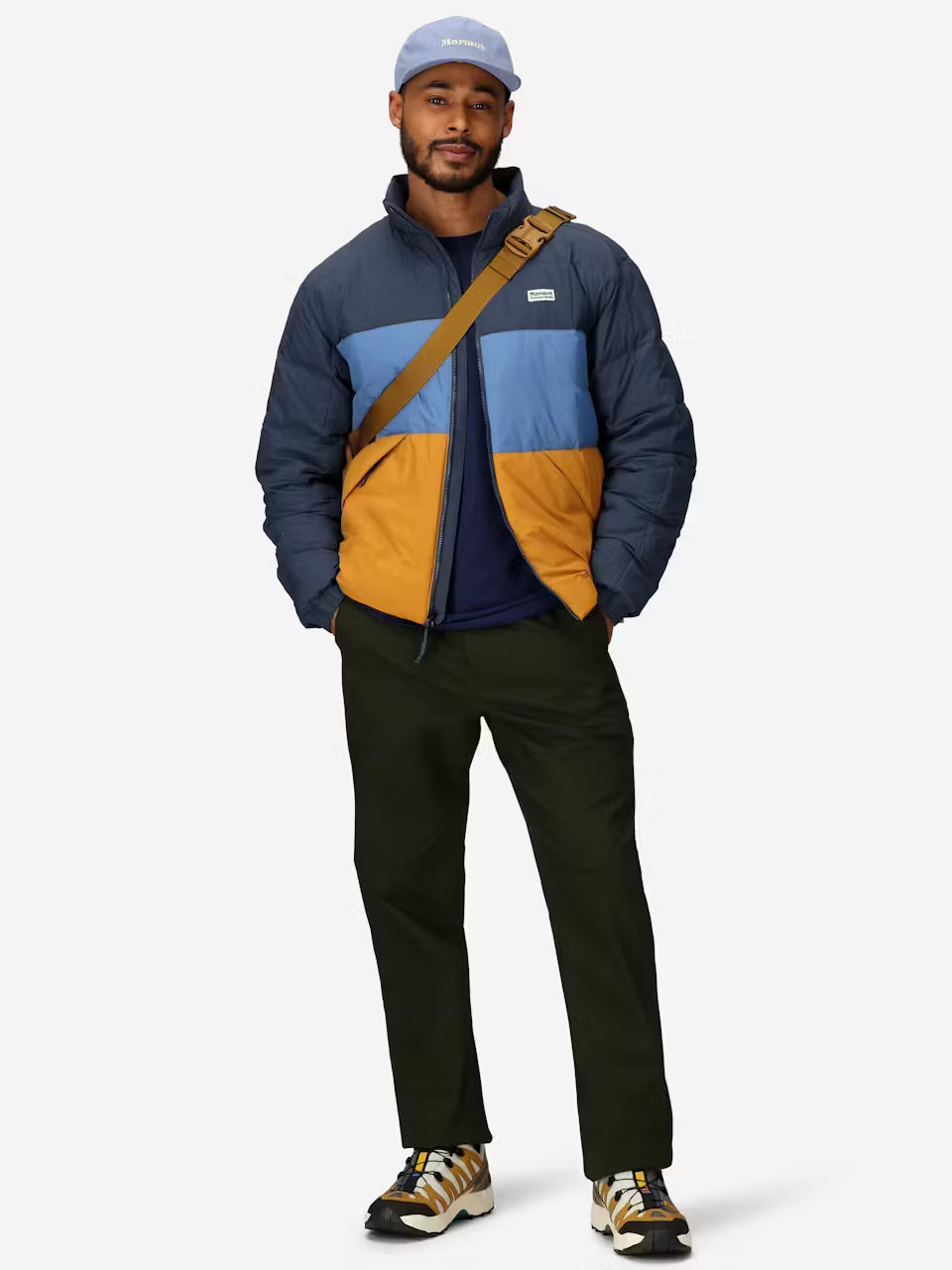 Marmot Men's Ares Insulated Jacket Thunderhead/Rain Cloud/Honey Glaze
 4