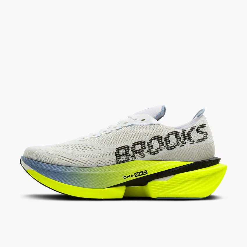 Brooks Men’s Hyperion Max 4 Running Shoe - White/Blue/Nightlife 4