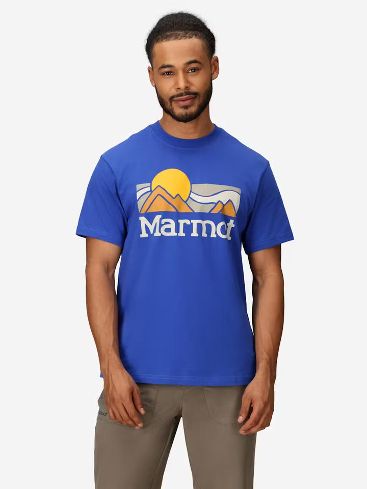 Marmot Men’s Coastal Short-Sleeve Tee Oxide Blue 