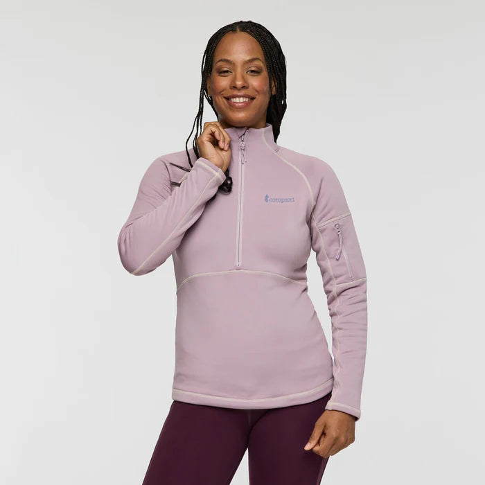 Cotopaxi Women's Tempa Fleece Half-Zip Pullover - Quartz 