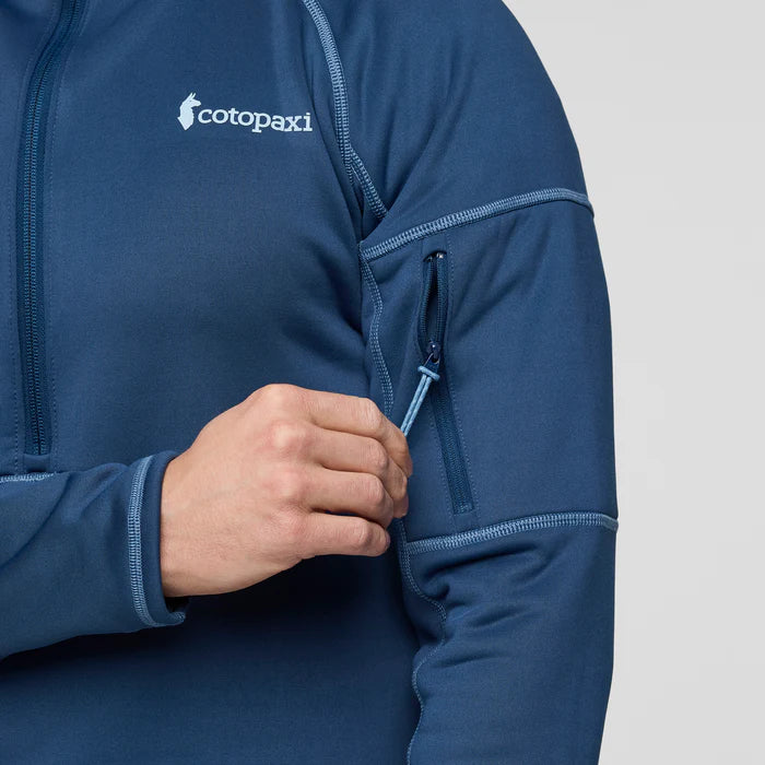 Cotopaxi Men's Tempa Fleece Half-Zip Pullover - Deep Sea 4