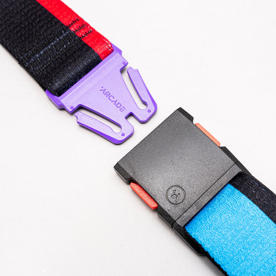 Arcade Sierra Stretch Belt - Acid Fade/Blue 2