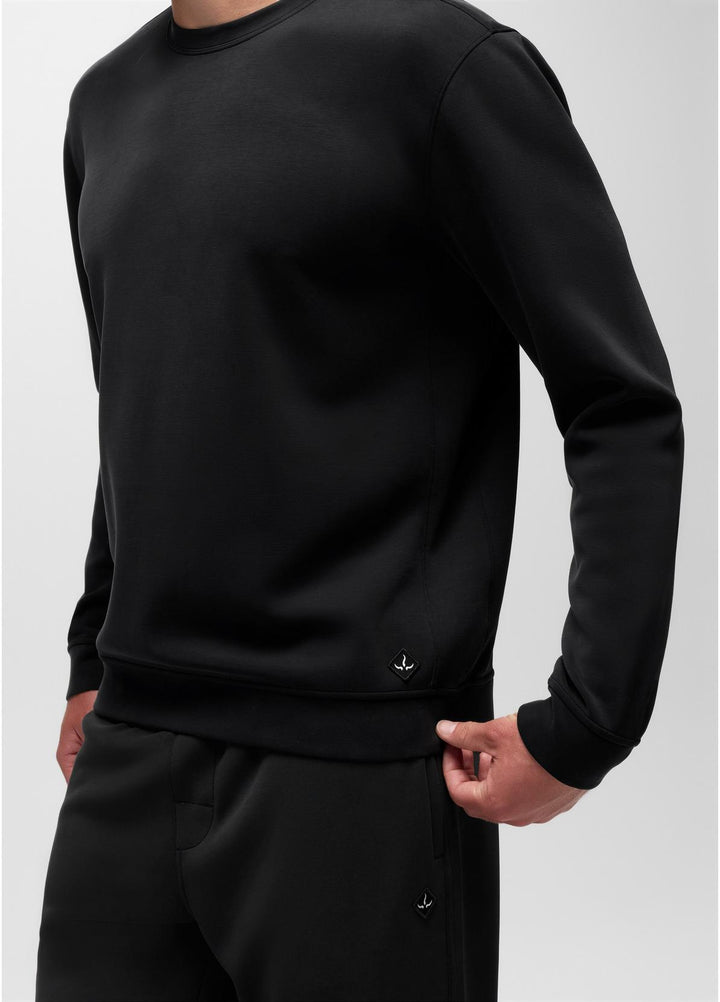prAna Men’s Shea Soft Crewneck - Black 3