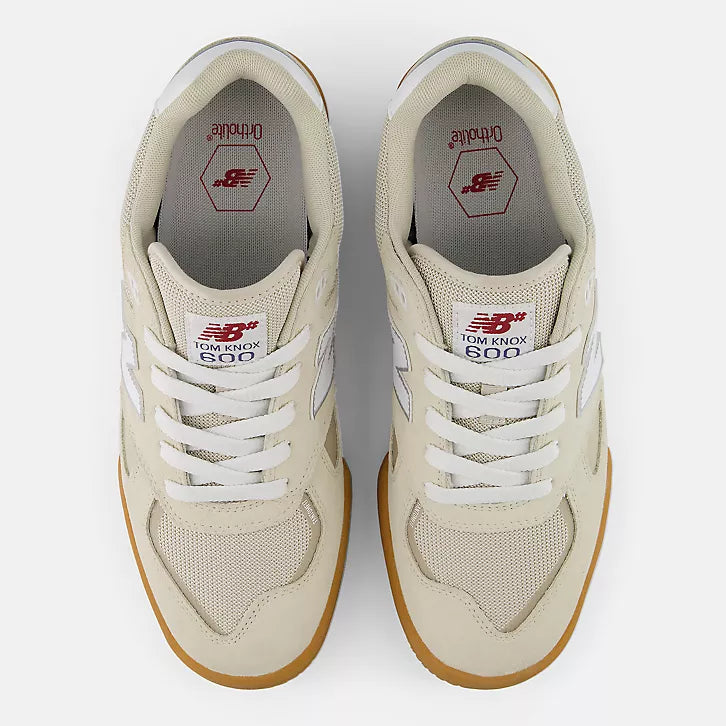 New Balance Numeric Men’s Tom Knox 600 - Angora w White 3