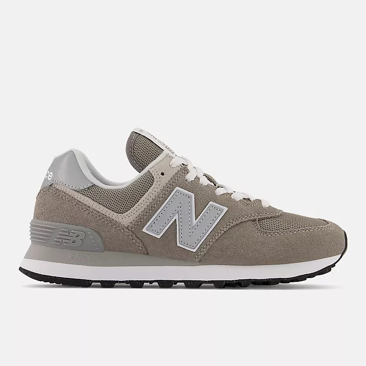 New Balance Women's 574 Core Shoes - Grey/White 