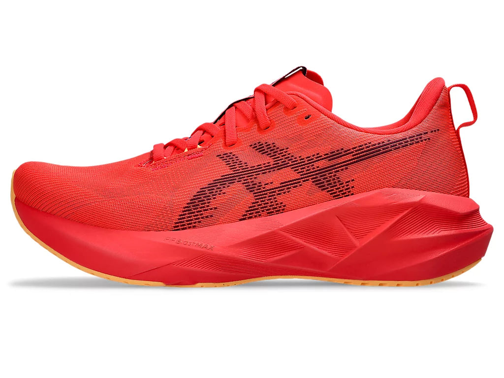 ASICS Novablast 5 Men's Running Shoe - Flash Red/Edo Purple 6