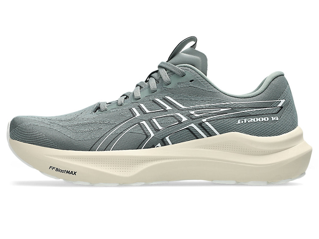 ASICS GT-2000 14 Men's Running Shoes - Monument/White 6