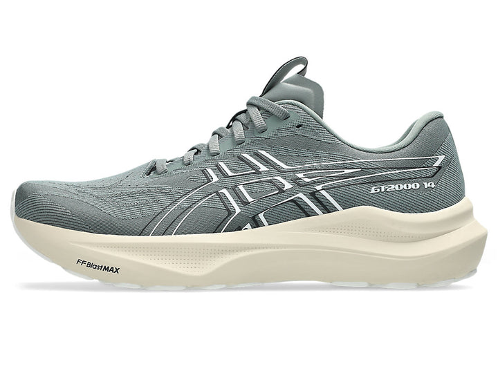 ASICS GT-2000 14 Men's Running Shoes - Monument/White 6