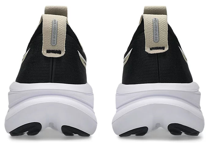 Asics Gel Nimbus 28 Men's Running Shoe - Black/Feather Grey 3