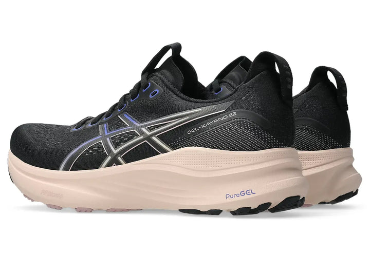 Asics Women’s Gel-Kayano 32 Running Shoe Black/Pearl Pink 5