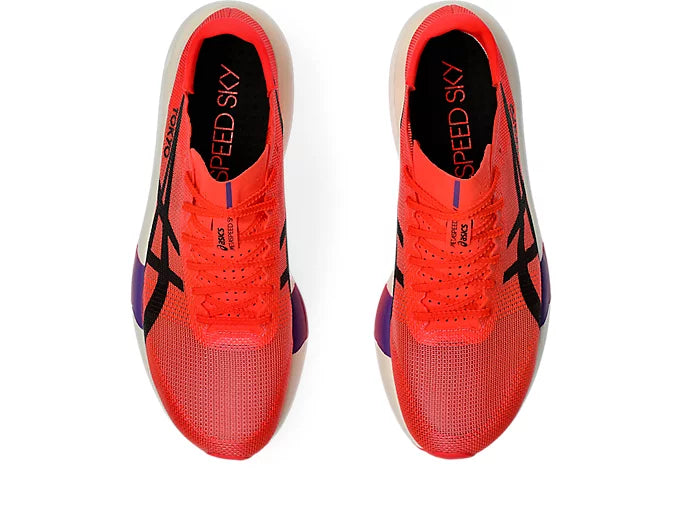 ASICS Men's Metaspeed Sky Tokyo Running Shoes - Flash Red / Black 5