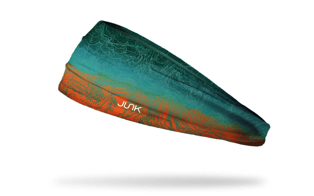 JUNK Brands - Back Trails Big Bang Lite Headband Teal
