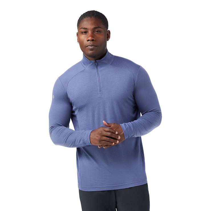 Smartwool Men's Active 1/4 Zip - Nightfall Blue 