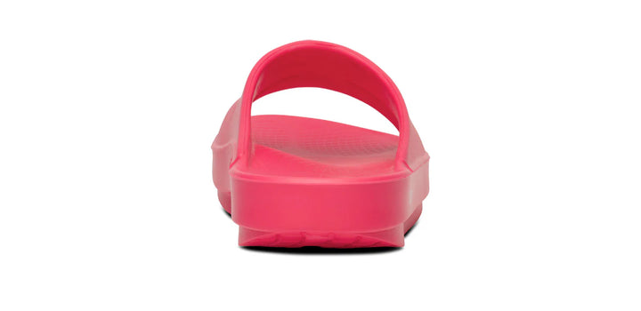 Oofos Unisex OOahh Slide Sandal Neon Berry - Neon berry 6