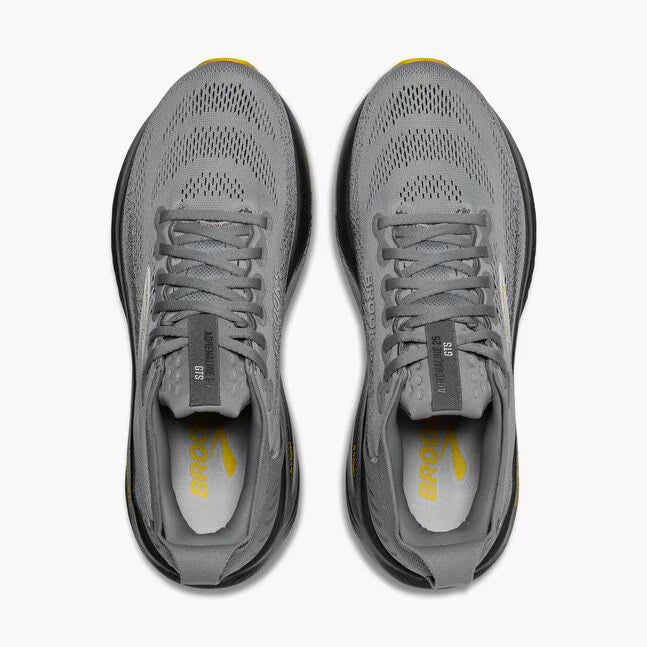 Brooks Men's Adrenaline GTS 25 Running Shoe Primer Grey/Ebony/Jasmin 4
