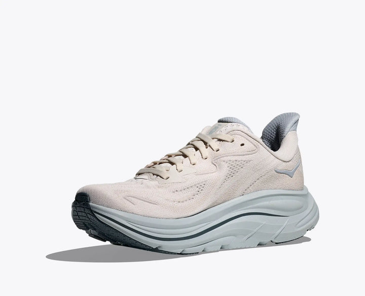 Hoka Clifton 10 Women's Running Shoe Grout/Mineral Blue 2