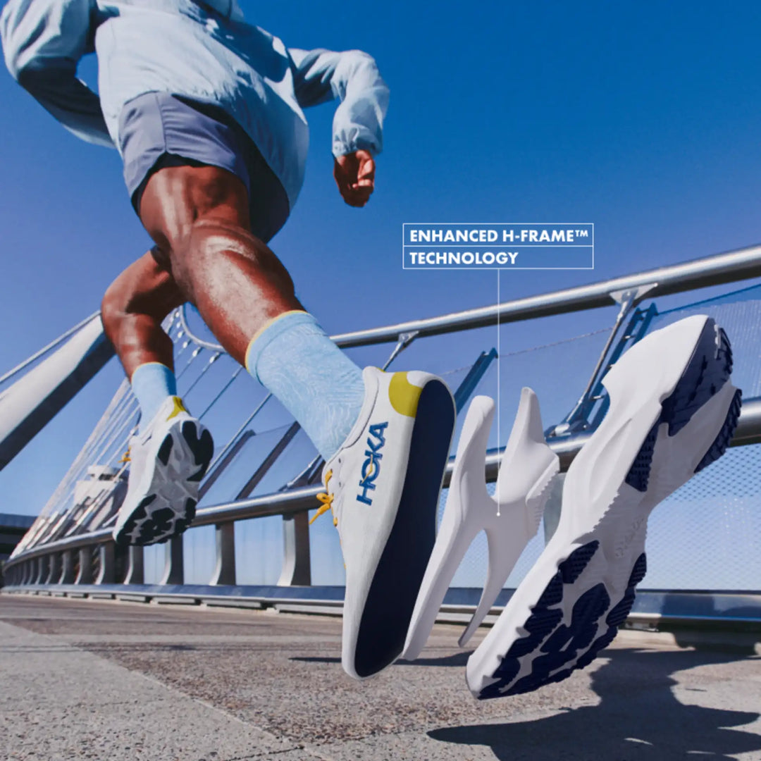 Hoka Men's Arahi 8 Running Shoe - Stardust/Cosmic Grey 1