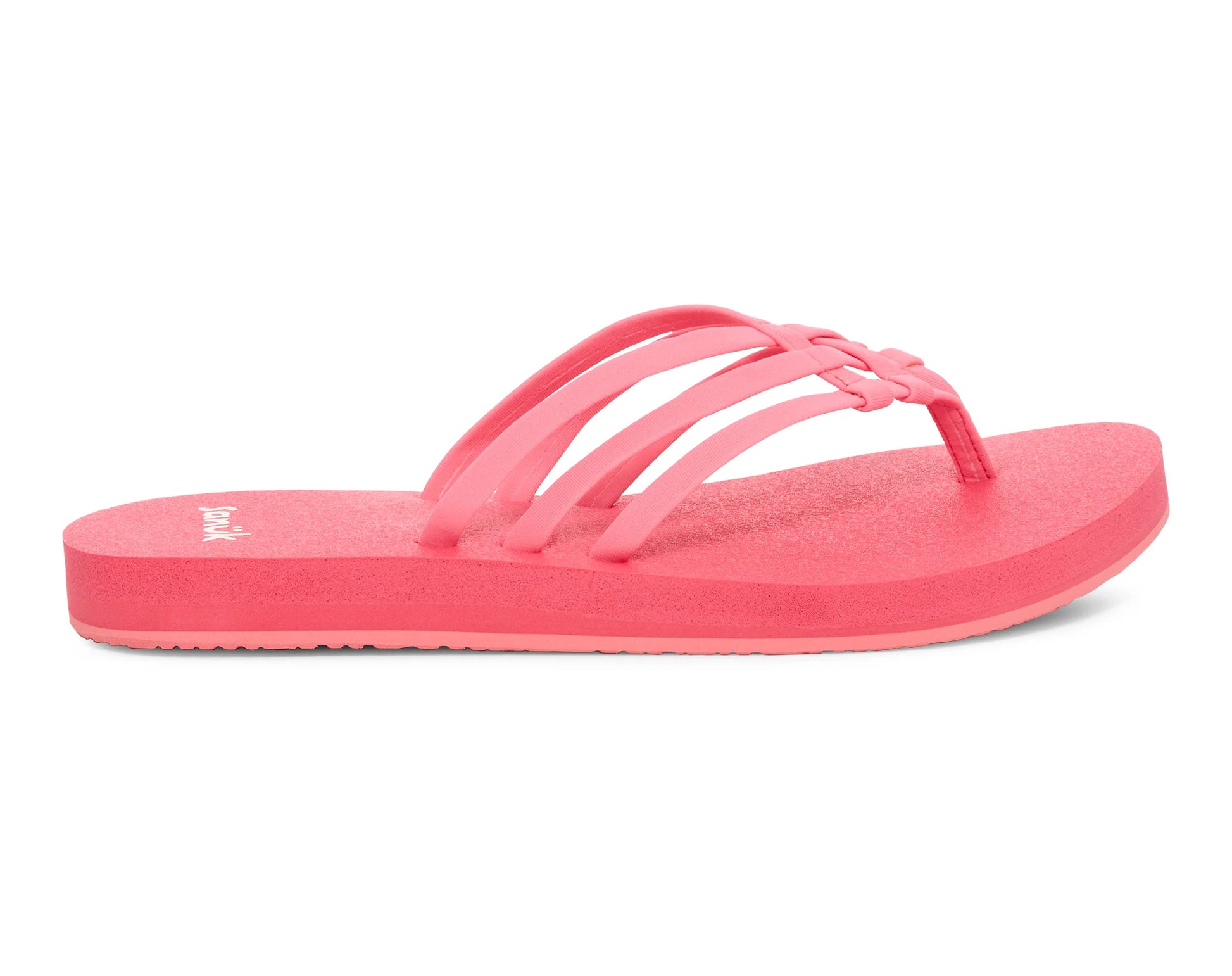 Sanuk Womens Yoga Sandy II Sugar Coral 
