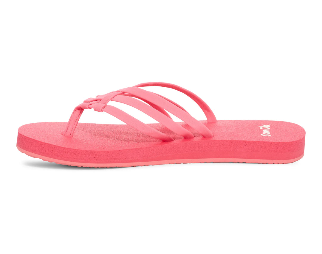 Sanuk Womens Yoga Sandy II Sugar Coral 2