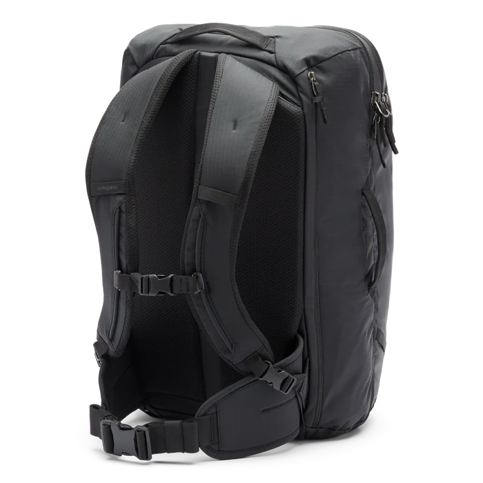 Cotopaxi Allpa 35L Travel Pack Black back view