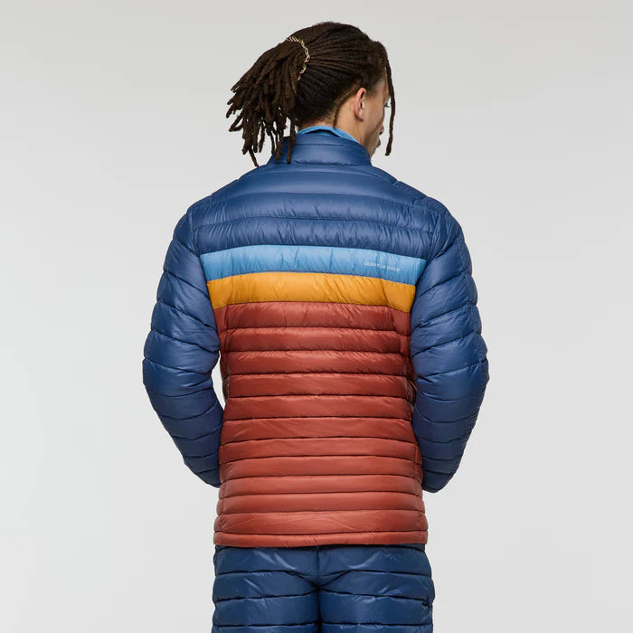 Cotopaxi Mens Fuego Down Jacket Deep Sea and Nutmeg 2