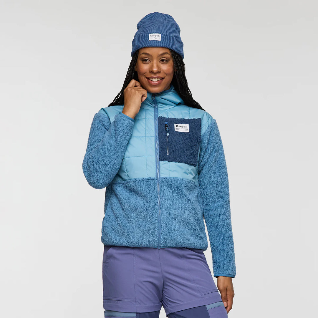 Cotopaxi Womens Trico Hybrid Hooded Jacket  Fjord/Fjord