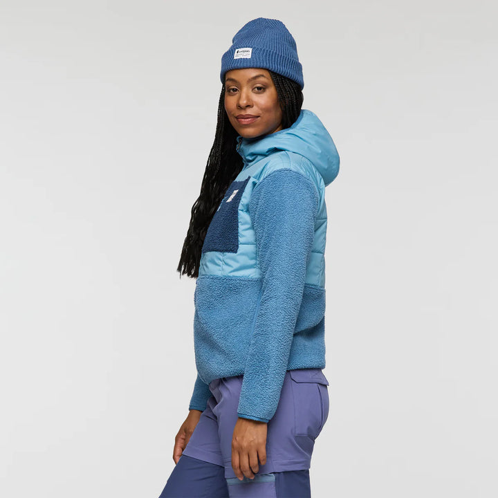 Cotopaxi Womens Trico Hybrid Hooded Jacket  Fjord/Fjord 6