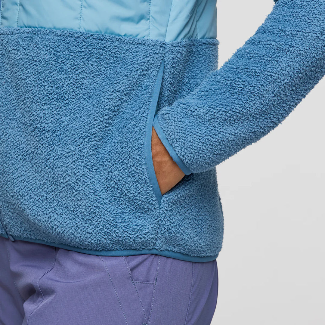 Cotopaxi Womens Trico Hybrid Hooded Jacket  Fjord/Fjord 2