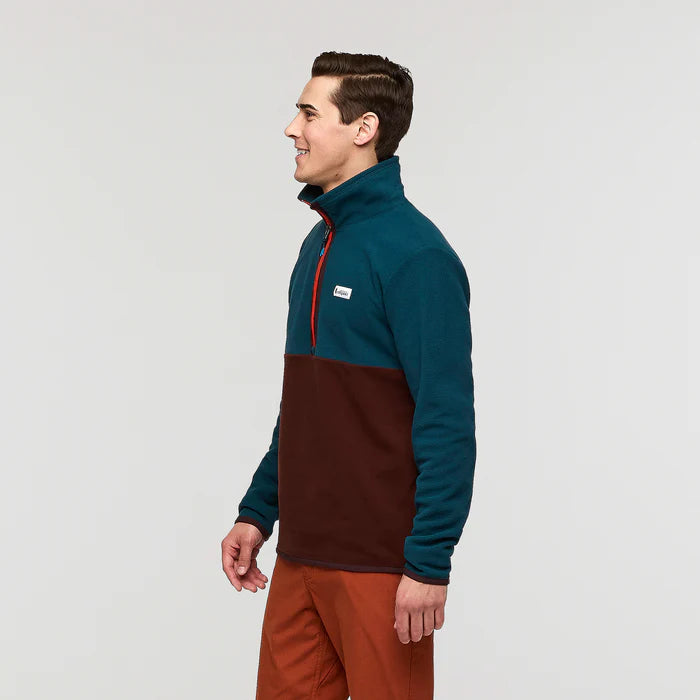 Cotopaxi Men’s Amado Fleece Pullover Abyss/Chestnut