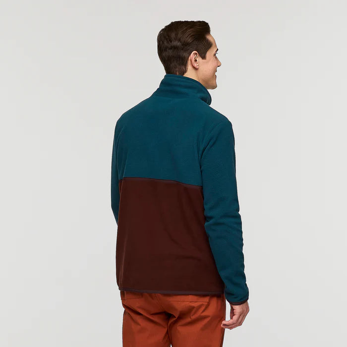 Cotopaxi Men’s Amado Fleece Pullover Abyss/Chestnut