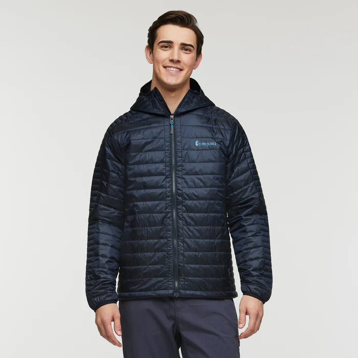 Cotopaxi Mens Capa Insulated Hooded Jacket Carbon 