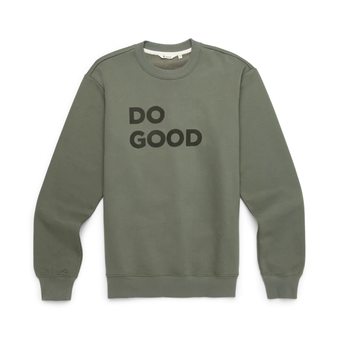 Cotopaxi Men’s Do Good Crew Sweatshirt Fatigue