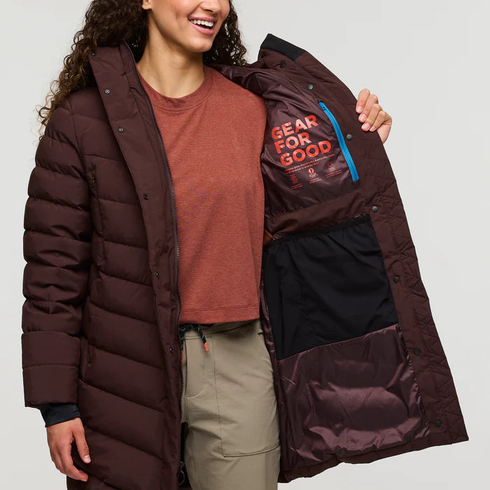 Cotopaxi Womens Alivio Down Parka Coffee 3