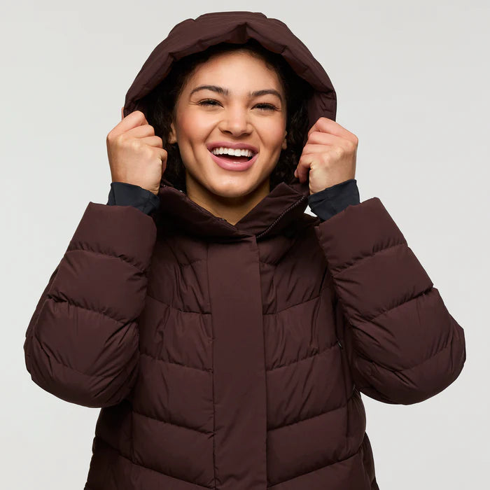 Cotopaxi Womens Alivio Down Parka Coffee 4