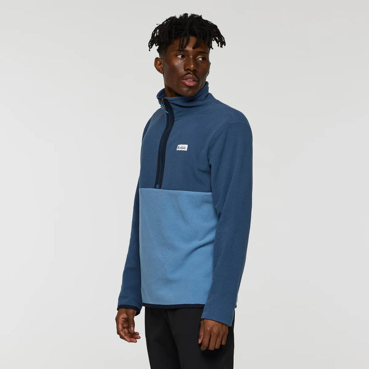 Cotopaxi Mens Amado Fleece Pullover Deep Sea and Fjord 4