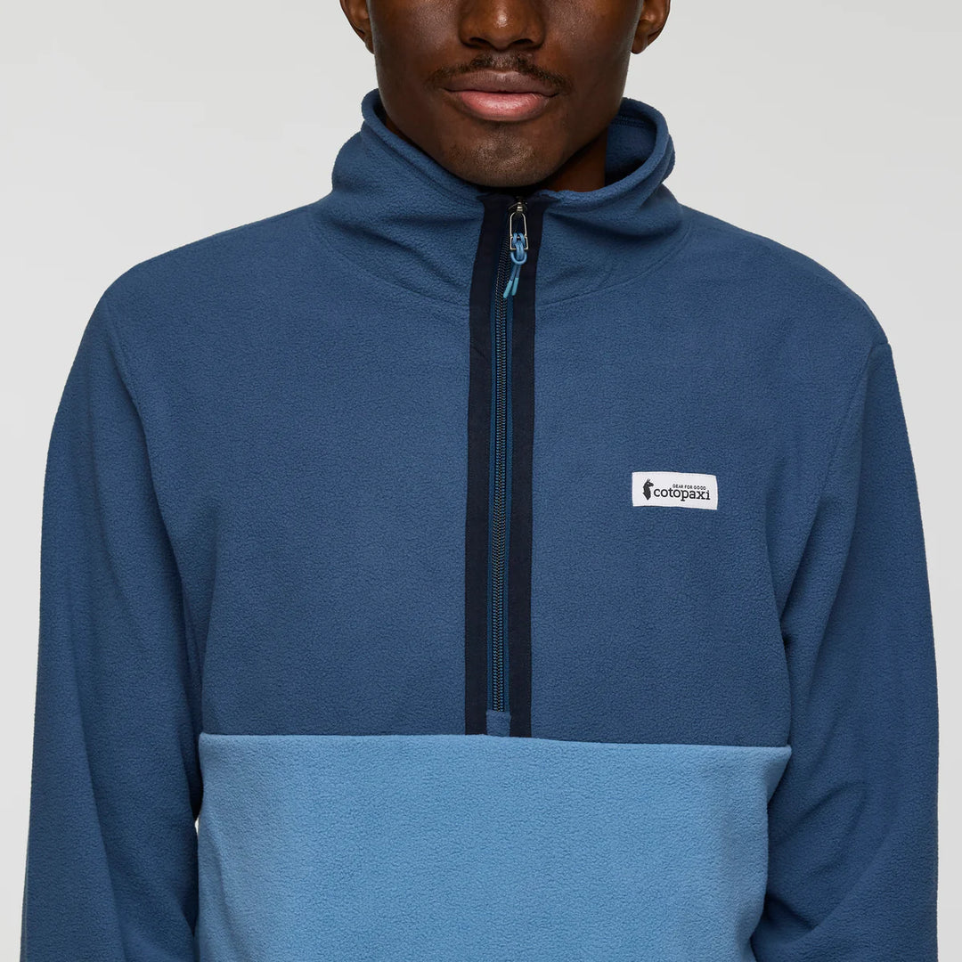 Cotopaxi Mens Amado Fleece Pullover Deep Sea and Fjord 5