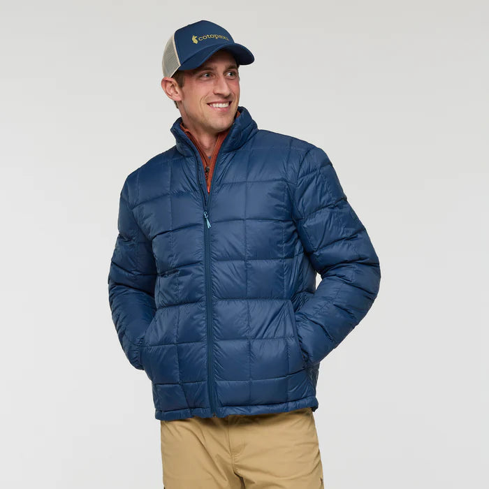 Cotopaxi Mens Repleto Down Jacket Deep Sea front view