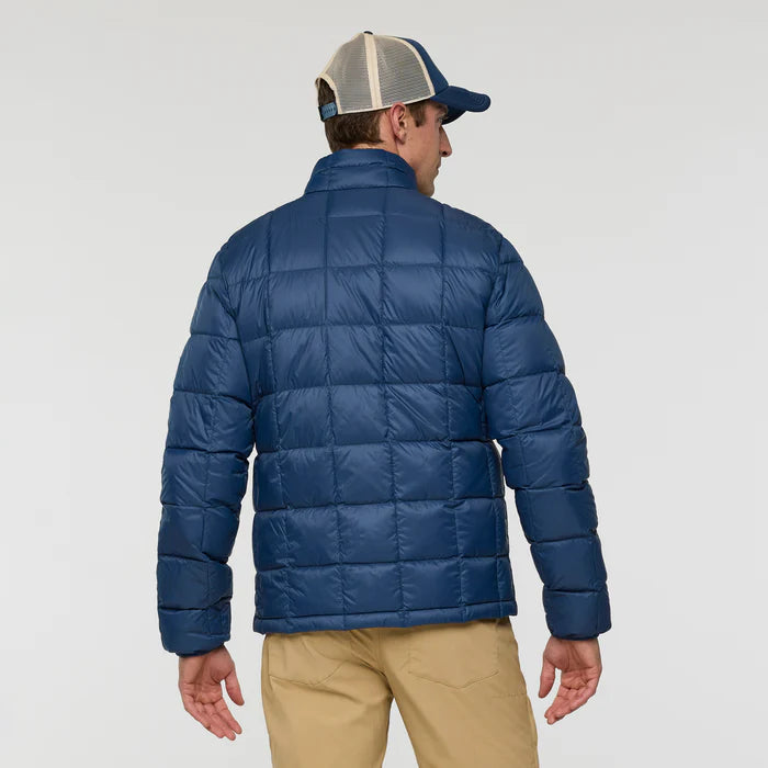 Cotopaxi Mens Repleto Down Jacket Deep Sea back view