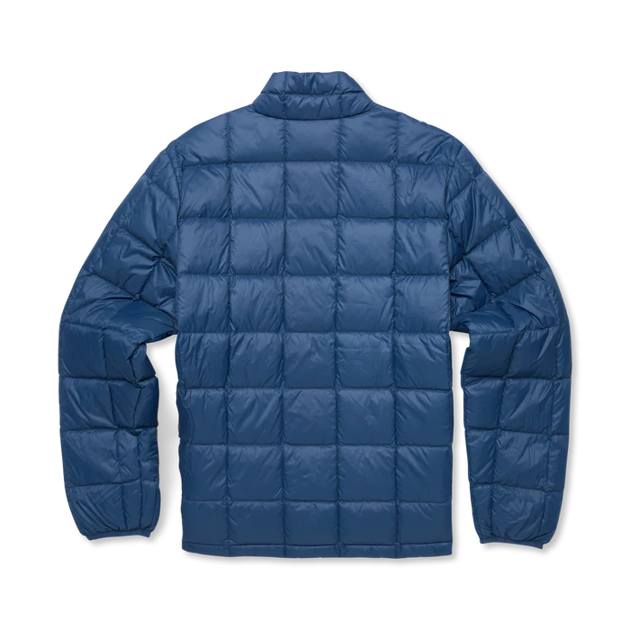 Cotopaxi Mens Repleto Down Jacket Deep Sea back view flat