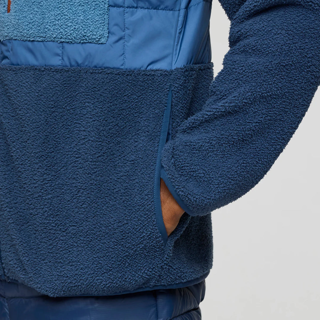 Cotopaxi Mens Trico Hybrid Hooded Jacket Deep Sea 2