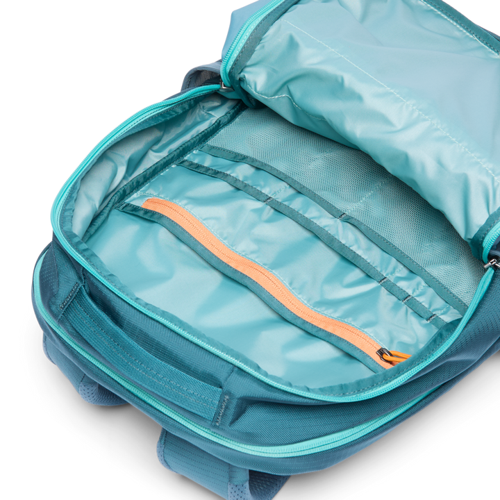 Cotopaxi Allpa 26L Daypack in multiple colorways showing front, back, and detail views - View 4