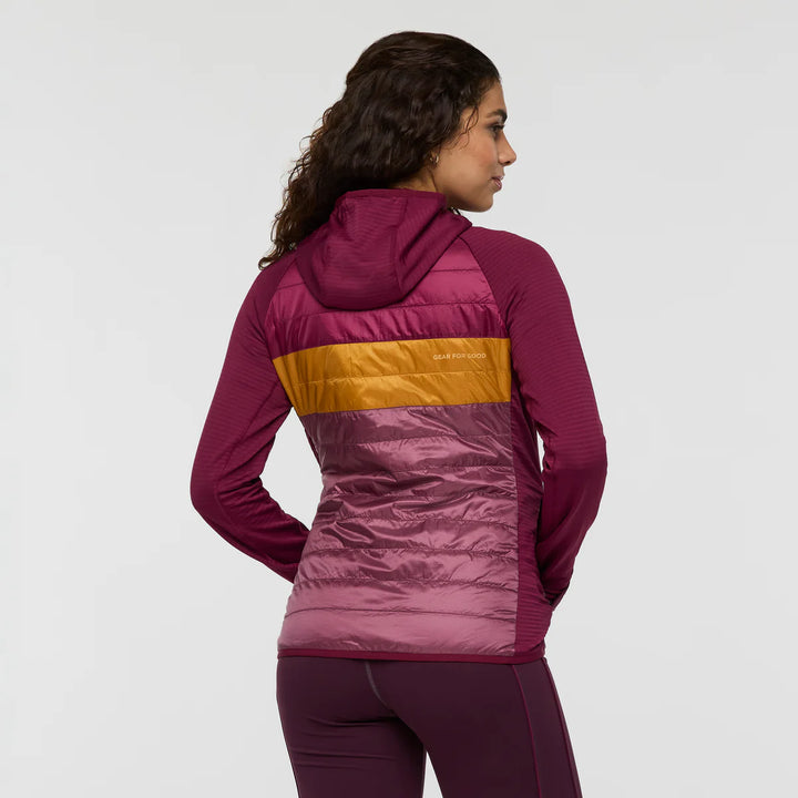 Cotopaxi Womens Capa Hybrid Insulated Hooded Jacket Jam and Fig 5
