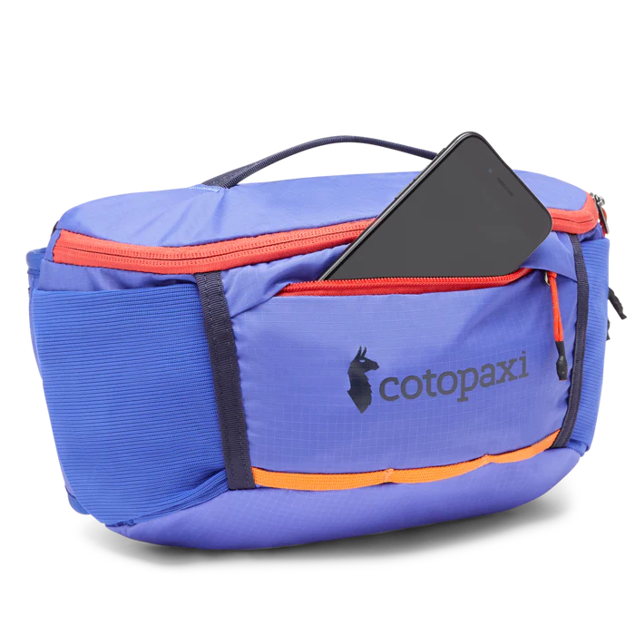 Cotopaxi Lagos 5L Hiking Hydration Hip Pack Amethyst & Blue Violet pic 3 - The Shoe Collective