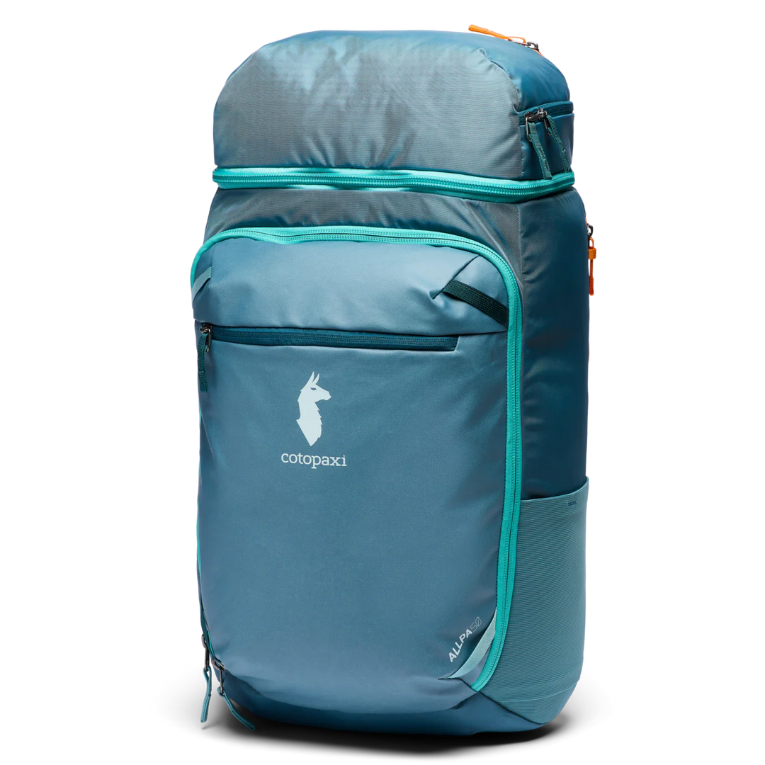 Cotopaxi Allpa 50L Adventure Travel Pack Blue Spruce And Abyss