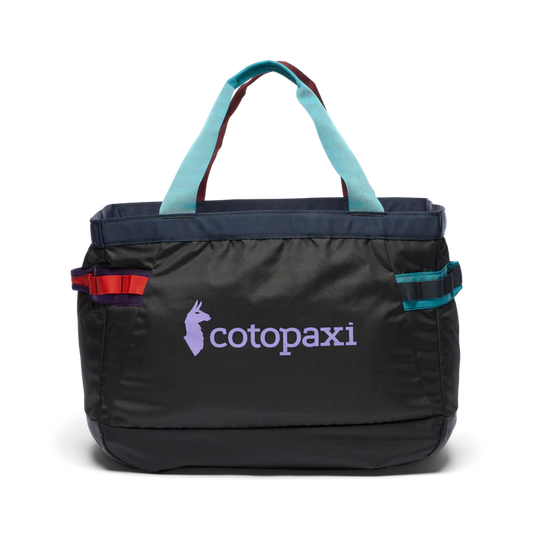 Cotopaxi Allpa 60L Gear Hauler Tote Del Dia Dark side view
