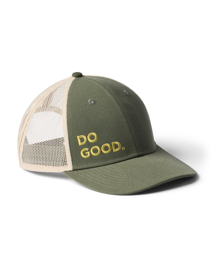 Cotopaxi Do Good Trucker Hat in multiple colorways and angles - View 1