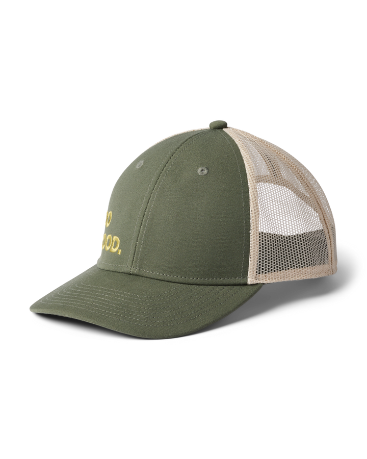 Cotopaxi Do Good Trucker Hat in multiple colorways and angles - View 3