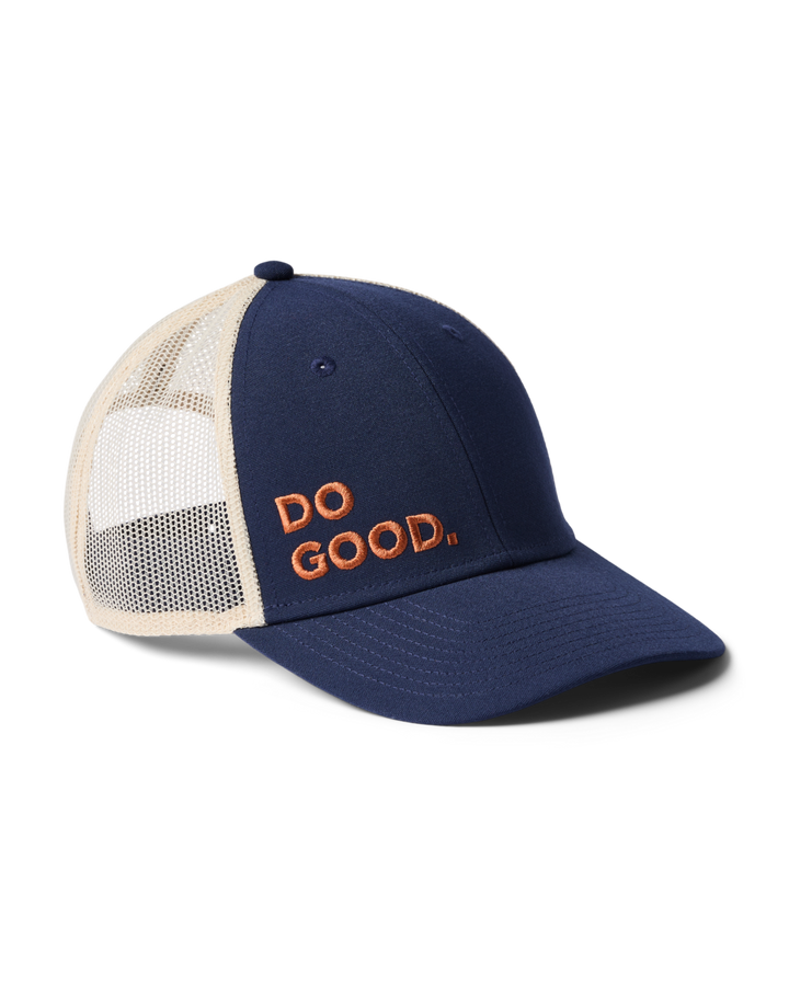 Cotopaxi Do Good Trucker Hat in multiple colorways and angles - View 4