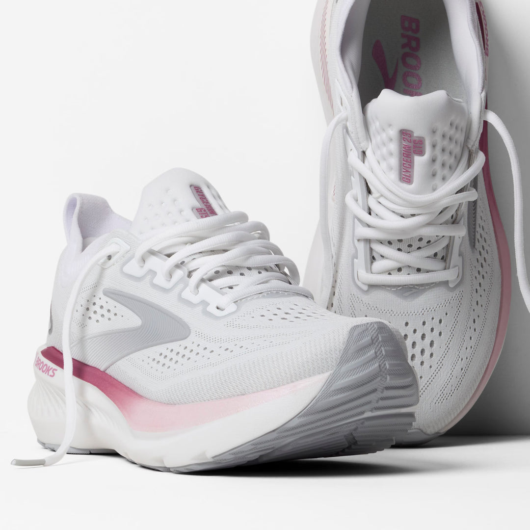  Brooks Glycerin 23 GTS – White/Pink 5